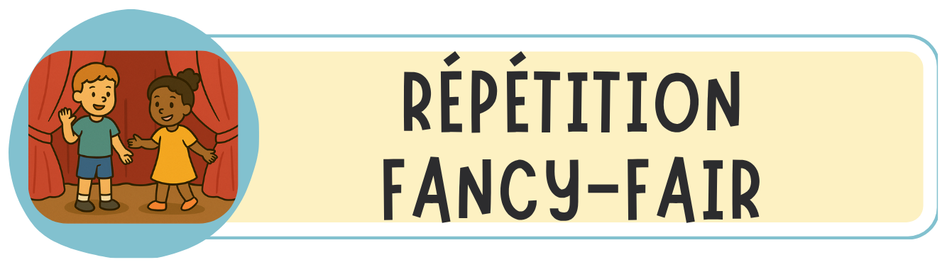 Sticker Répétition fancy-fair